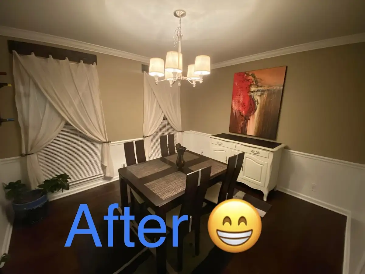 Professional dining room restoration after water damage in Webster City