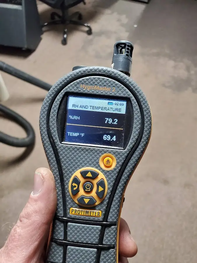 Moisture meter humidity assessment for Fire & Smoke Damage Restoration in Webster City